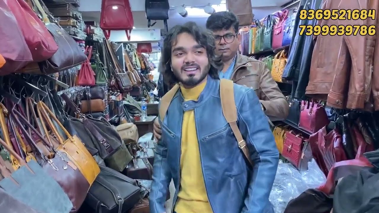Buy 100% ORIGNAL leather jacket in Dharavi leather museum @salmankhan  ​⁠@KapilSharmaK9