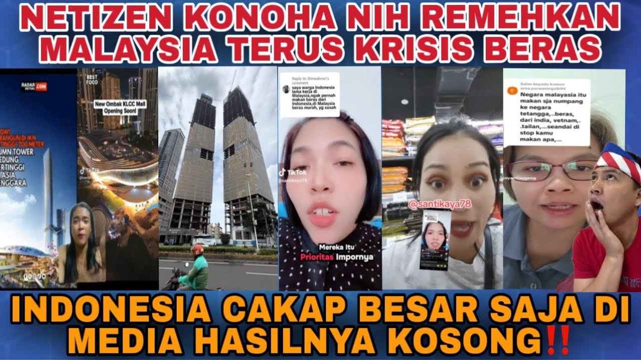 BERAS INDONESIA DI MALAYSIA MAHAL‼️ORANG TAK MAMPU NAK BELI KATA KONOHA NIH BIAR BETUL‼️