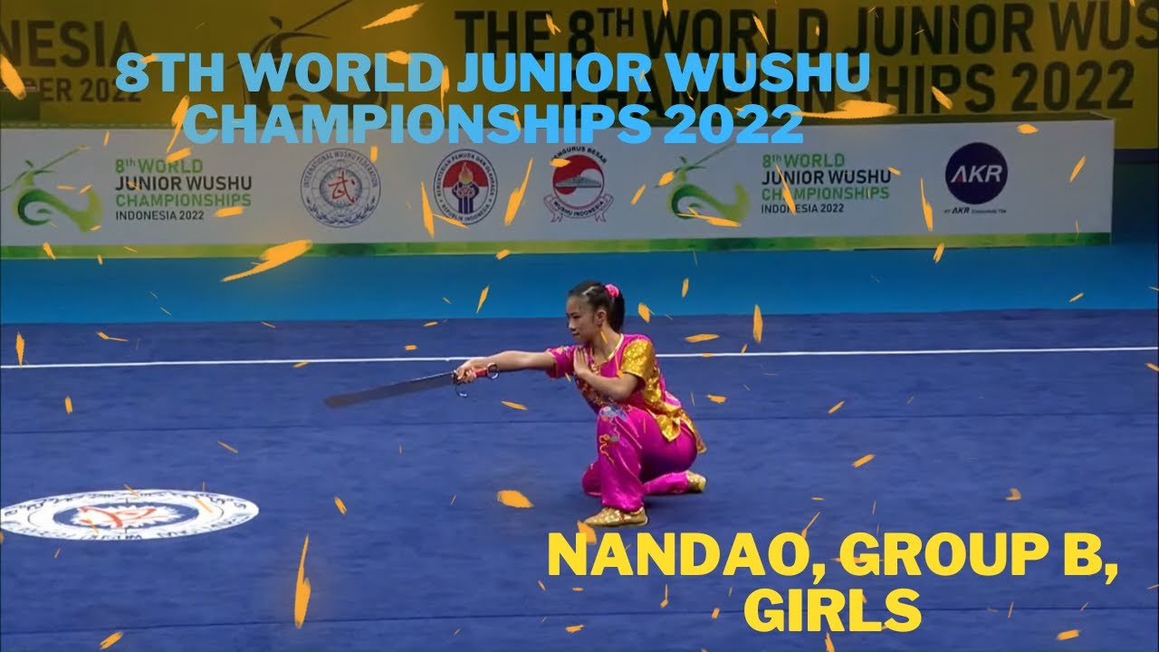 8th World junior wushu championships 2022| Nandao Group B female|Наньдао,1й гуйдін|ЧемпіонатСвіту