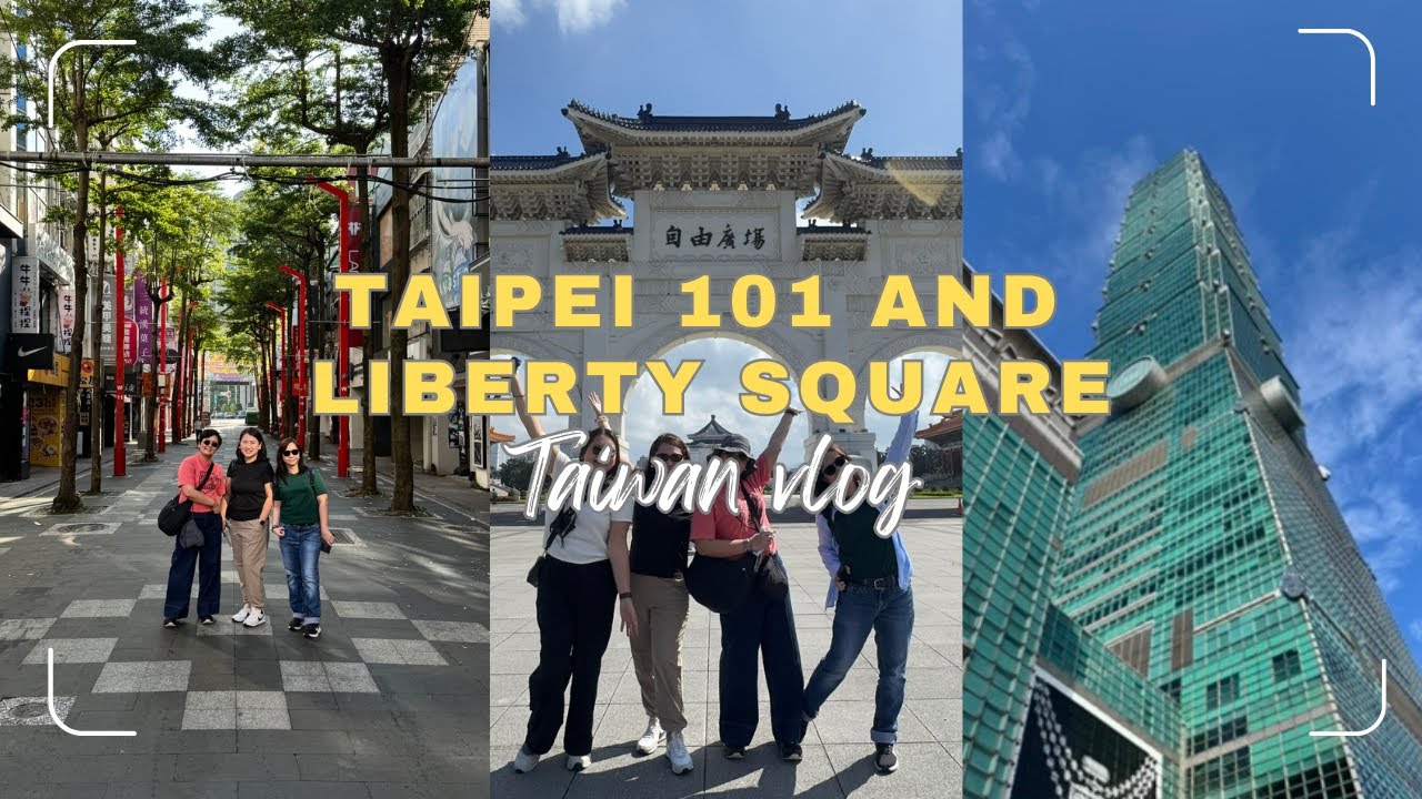 Taipei 101, Liberty Square, & Gloria Outlets! | Taipei Adventure Day