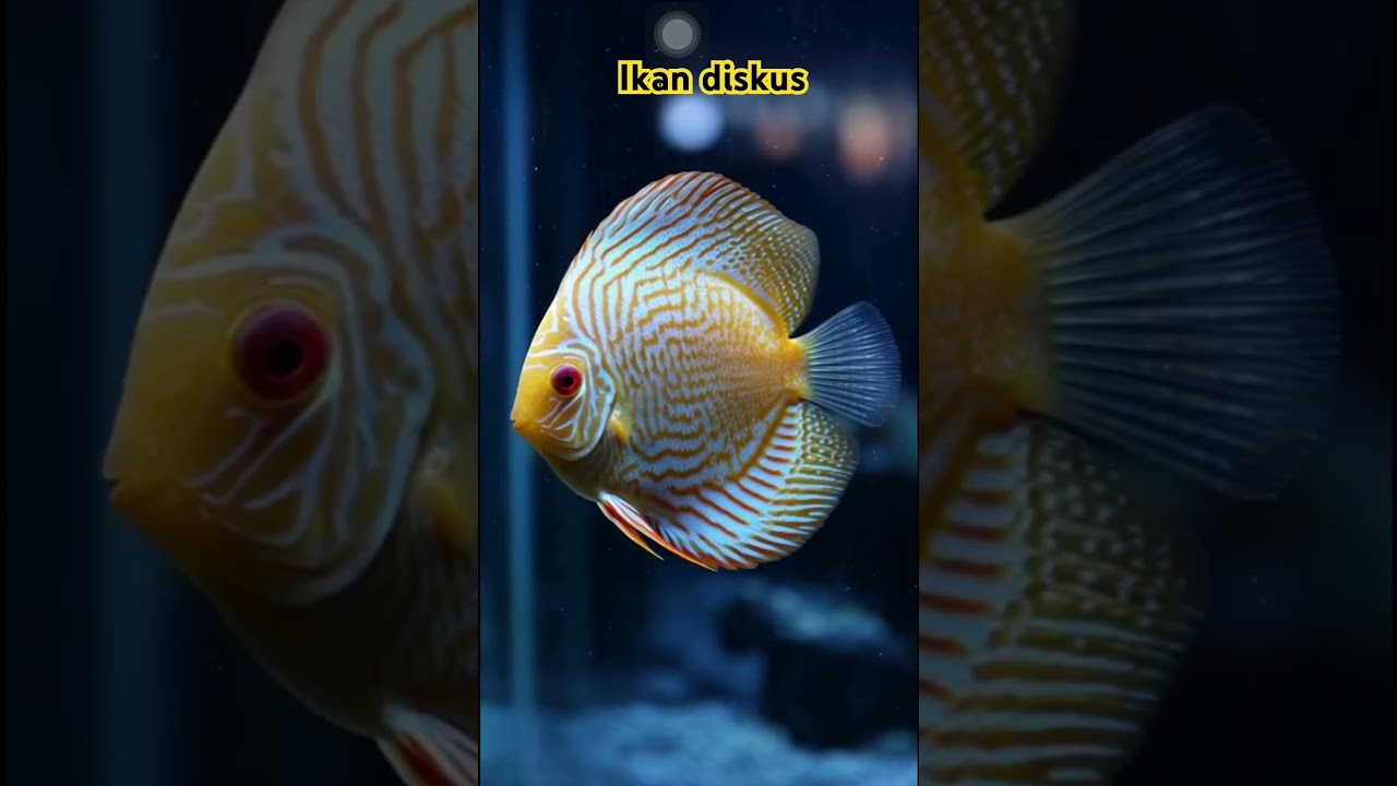 cantiknya ikan diskus🫶🏻💗
