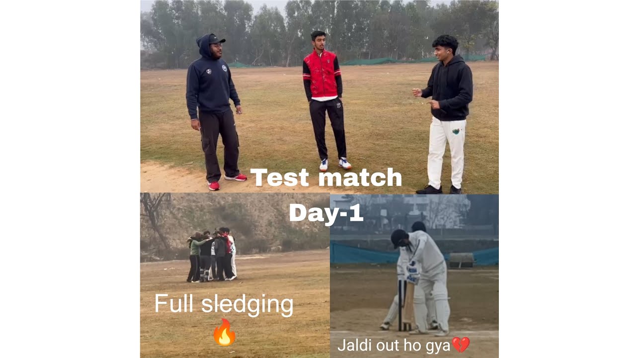 Test match Day-1 || J-town Mavericks vs Jigar Foundations || 