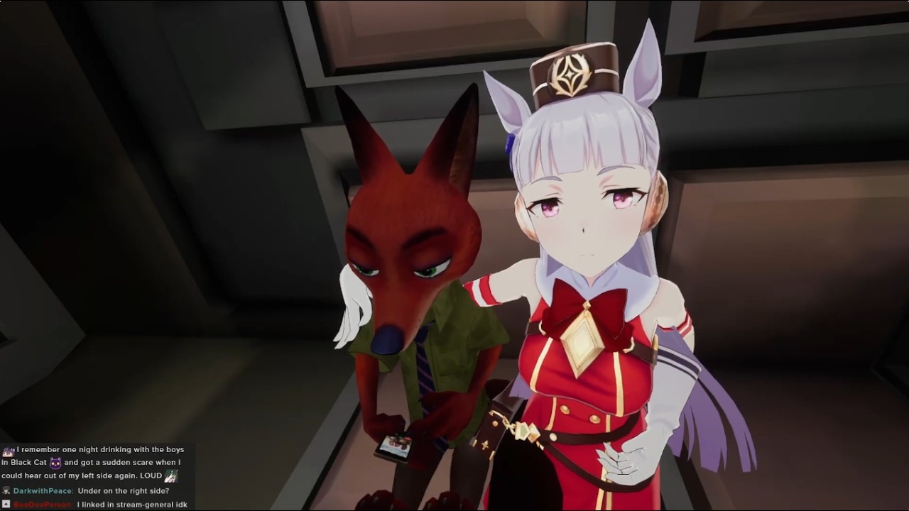 「VRChat」my first vr and also possessing goldship