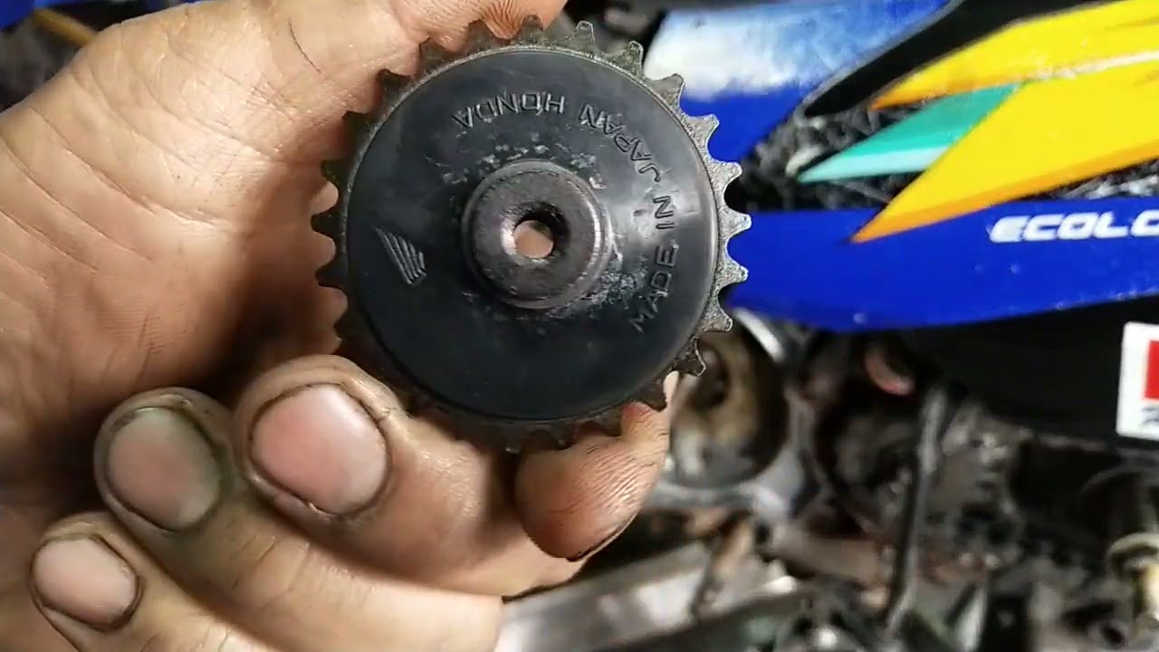 ประกอบชุดโซ่ราวลิ้น Honda Wave 100 และซีลจานไฟครับ