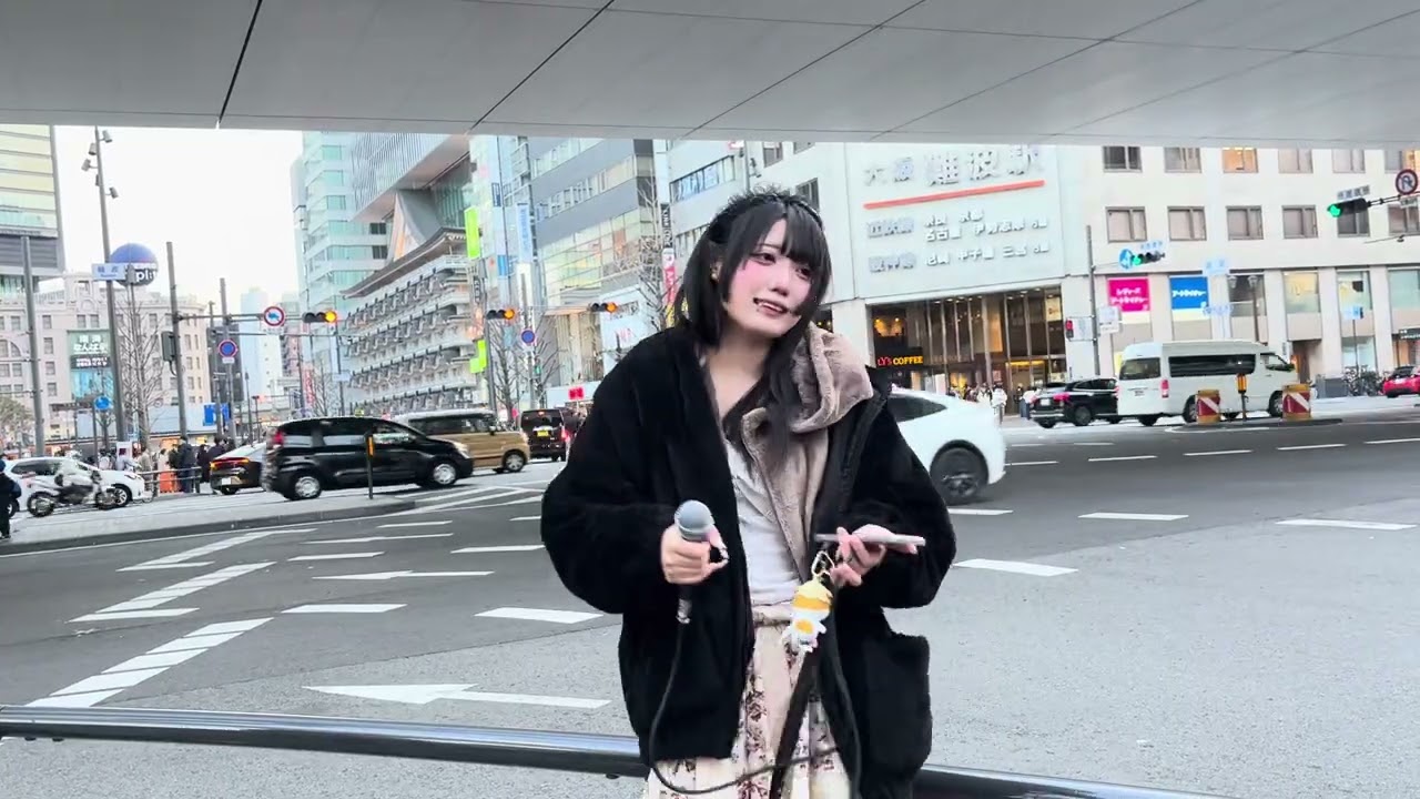 【私は最強/Ado】冬子  2026年2月14日(土)難波御堂筋路上  【#冬子のトリコ】