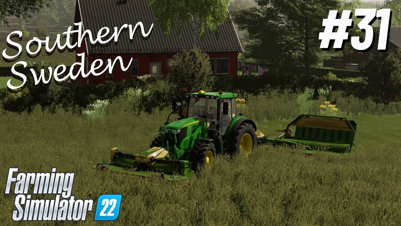 |Singelplayer On Southern Sweden |Mowing| Ep:31| Fs22