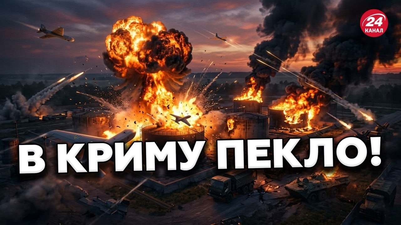 ⚡️ Такої АТАКИ на Крим ще НЕ БУЛО! 
