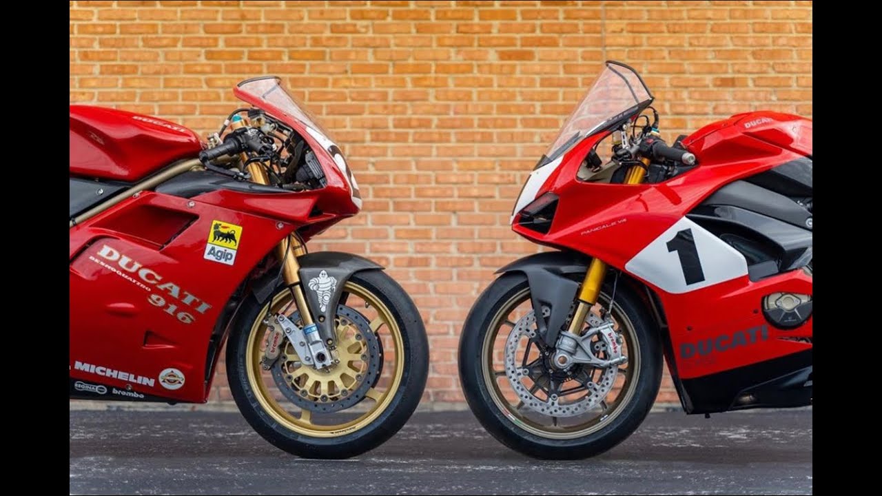Ducati 916 & 25th anniversario Panigale V4