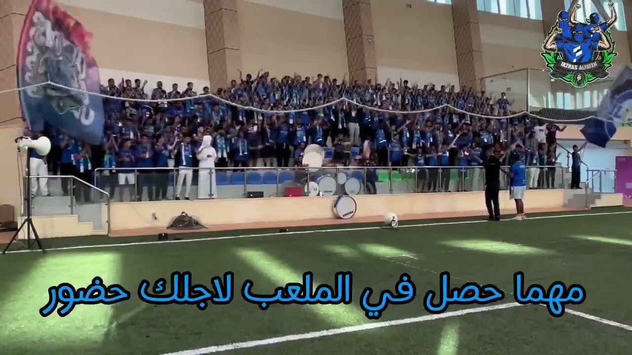 ‏فتحاوي نادينا  … احنا معاك 💙💚 #التراس_الفتح 