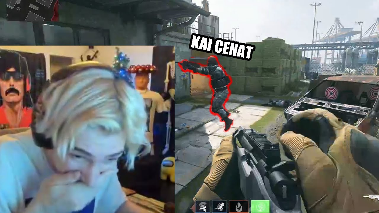 xQc 1v1's Kai in Modern Warfare II