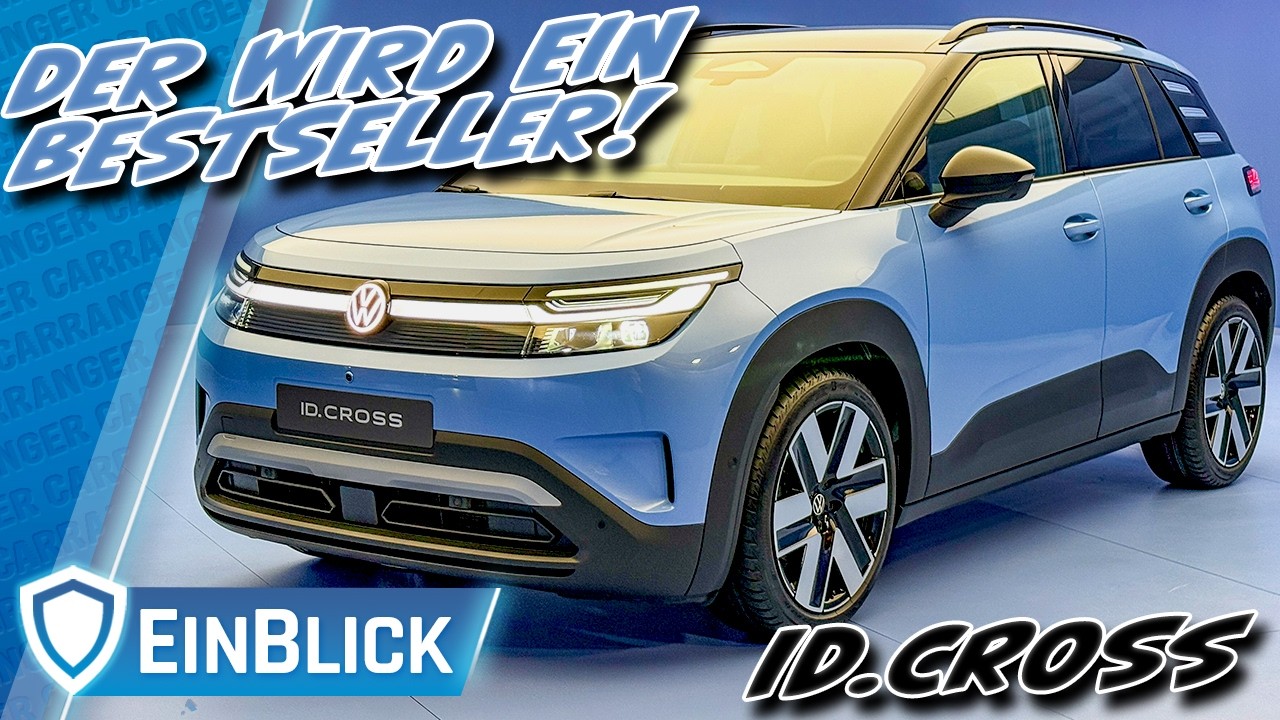 WARUM wird der ID.Cross ein HIT?! VW ID.Cross - Wird er der E-Volkswagen f&uuml;r die Massen?