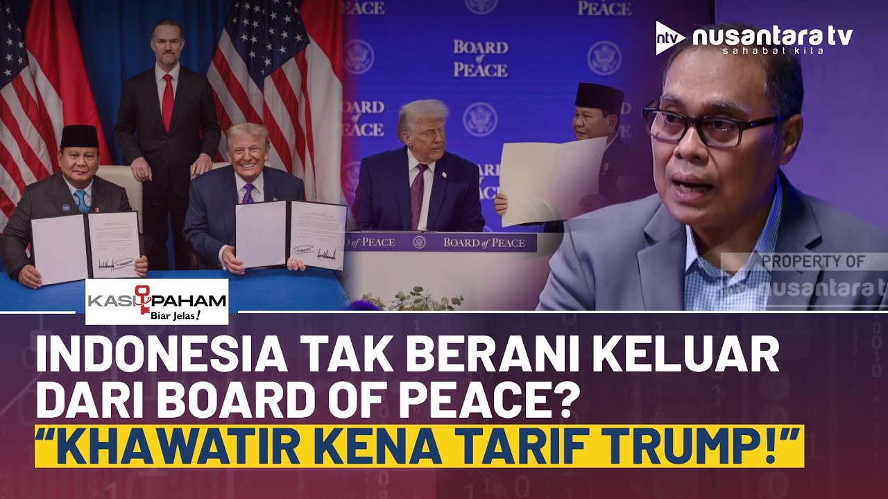 Waspada! Board of Peace Bisa ‘Menyandera’ Indonesia? Hikmahanto: Takut Kena Tarif Trump | NTV