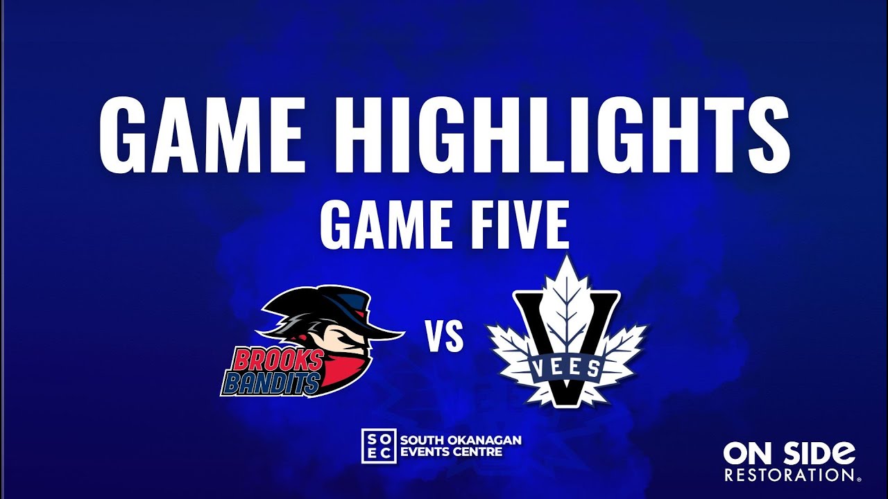 09-05-25 Highlights: Brooks Bandits (2) at Penticton Vees (3)