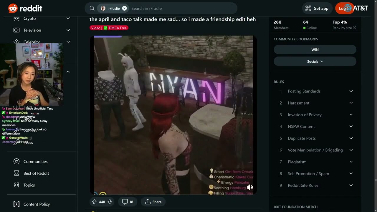 Fuslie reacts to April and Taco edit | NoPixel 4.0 GTA RP
