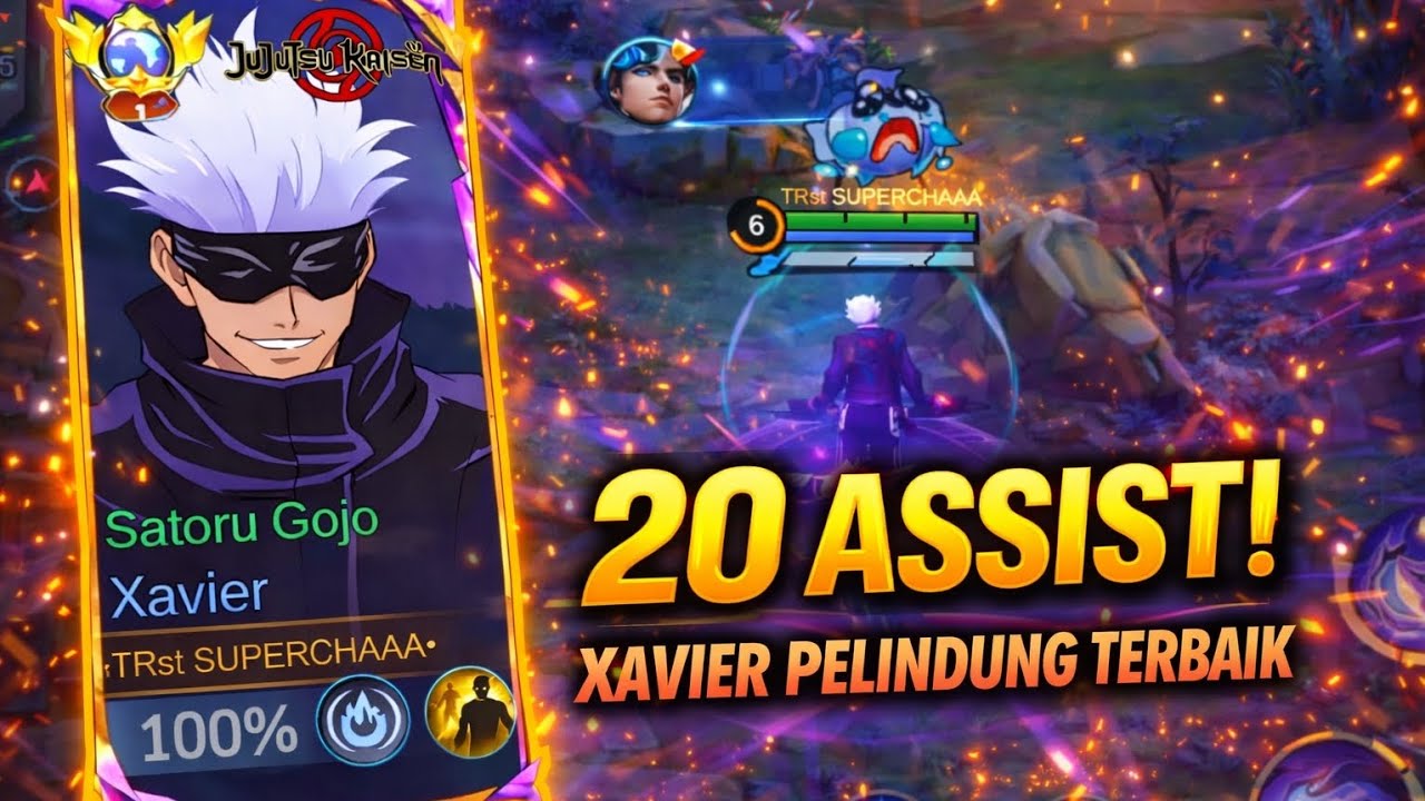 20 ASSIST?! XAVIER NGATUR SEMUA WAR | BEST BUILD & EMBLEM TERSAKIT MLBB 2026