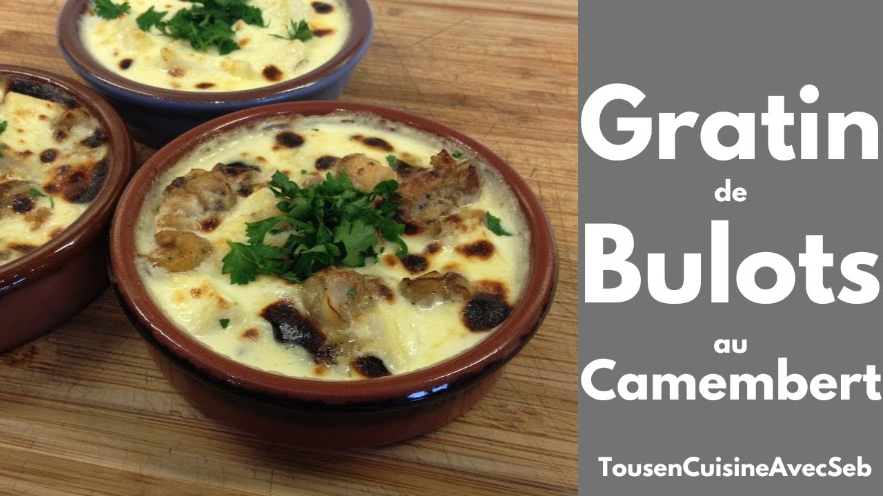GRATIN de BULOTS au CAMEMBERT (Tous en cuisine avec Seb)