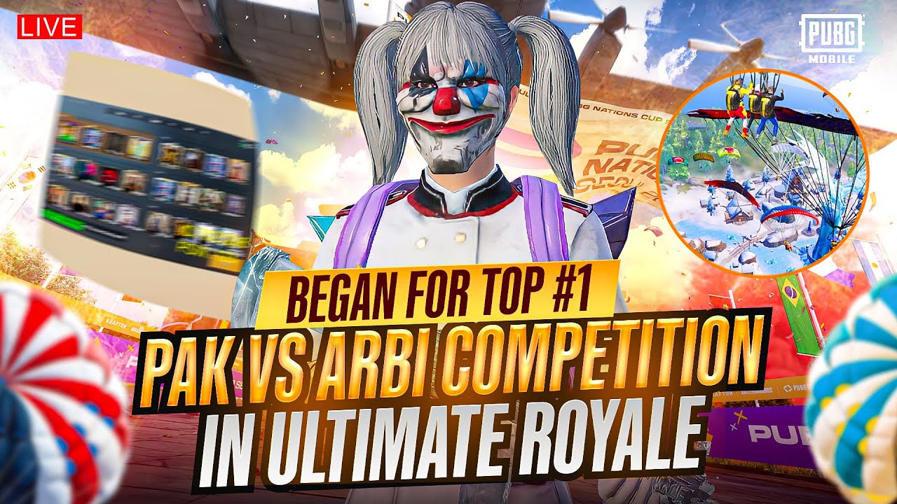 🔴Lets Help Top1Bajwa For #1 In Ultimate Royale?🔥| ULTIMATE GAMEPLAY | PUBG MOBILE | TOP1SOLO IS LIVE