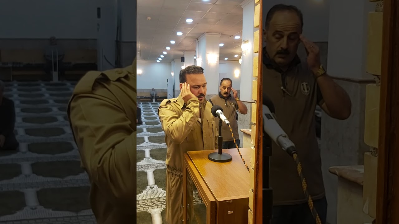 اذان المغرب ....سليمانيه ...العراق الجامع الكبير