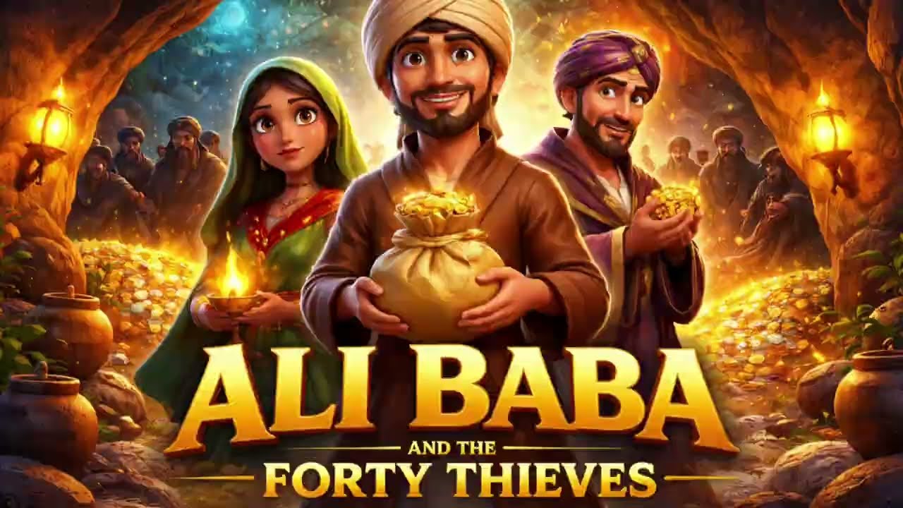 Alibaba And 40 Thieves in English | Stories for Teenagers #moralstoriesforkids #kidsstories 