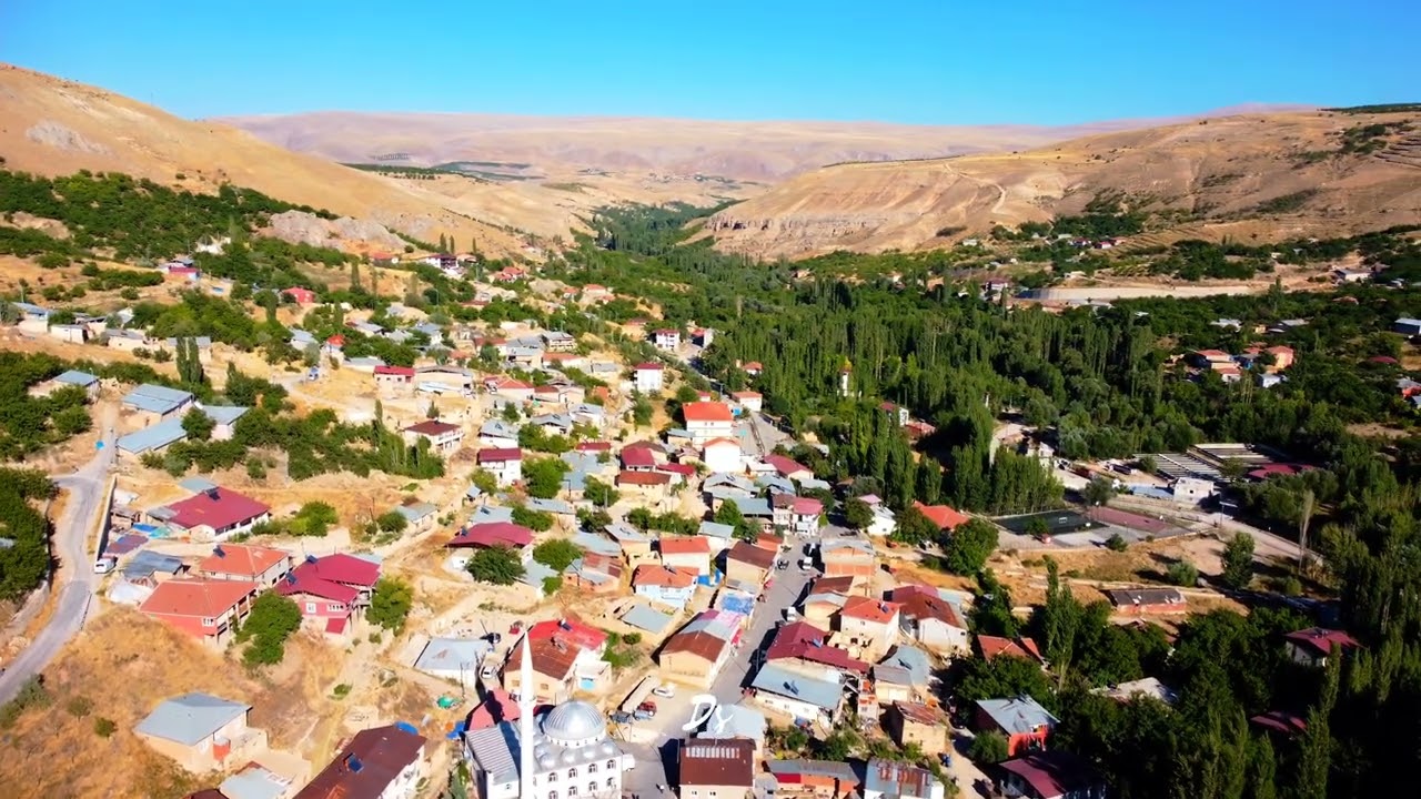 Ayvalı Darende/Malatya drone çekimi (4K video)