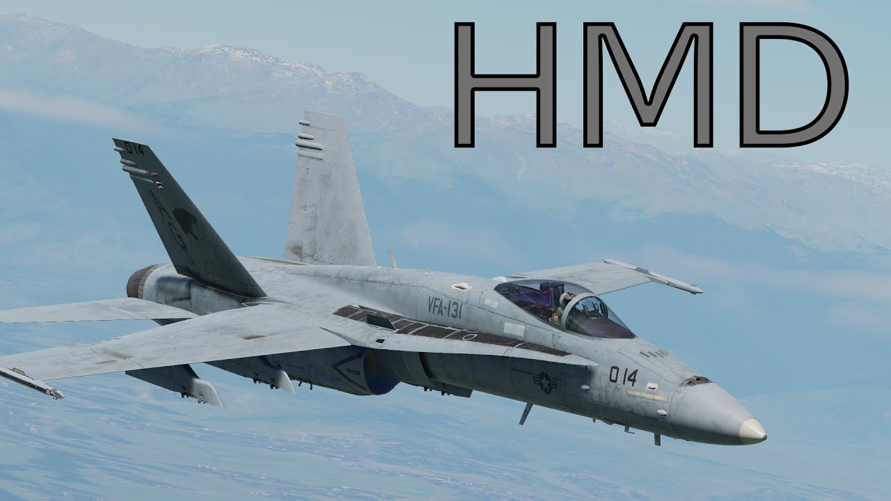 DCS F/A-18 HMD