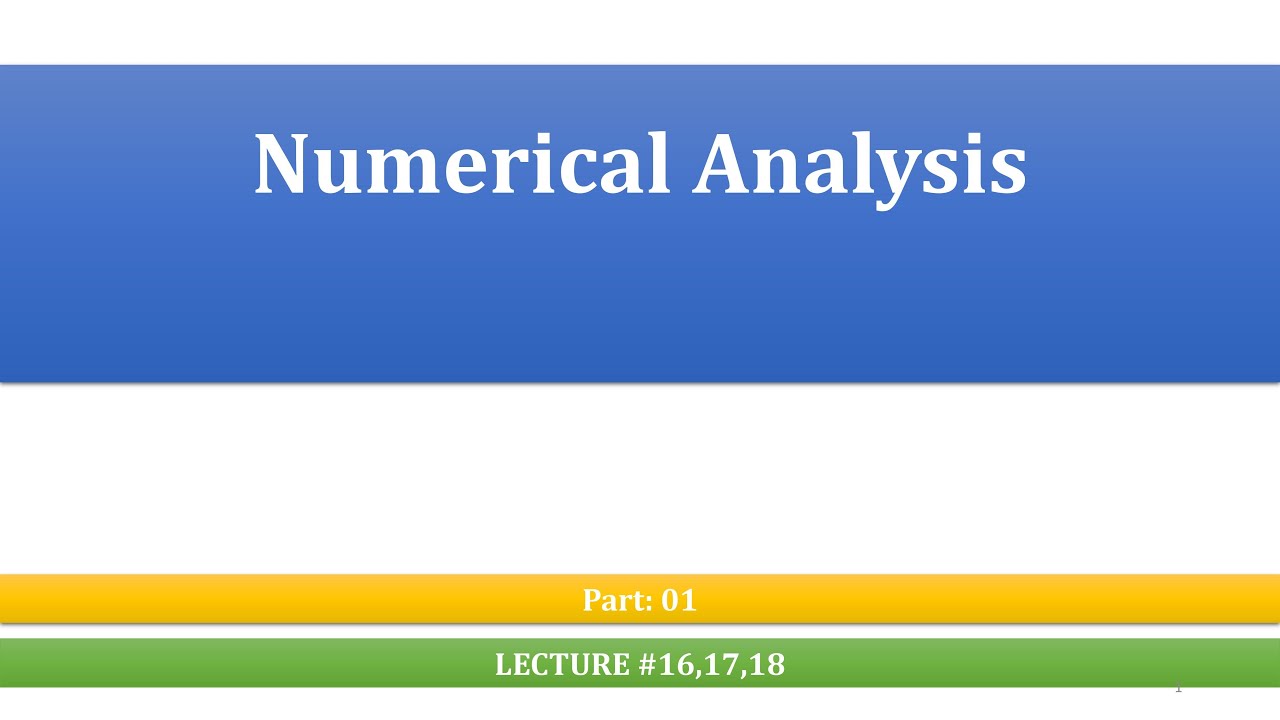Secant Method || Numerical Analysis Lecture 16,17,18 part 1