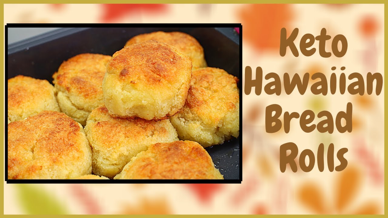 Keto Hawaiian Bread Rolls