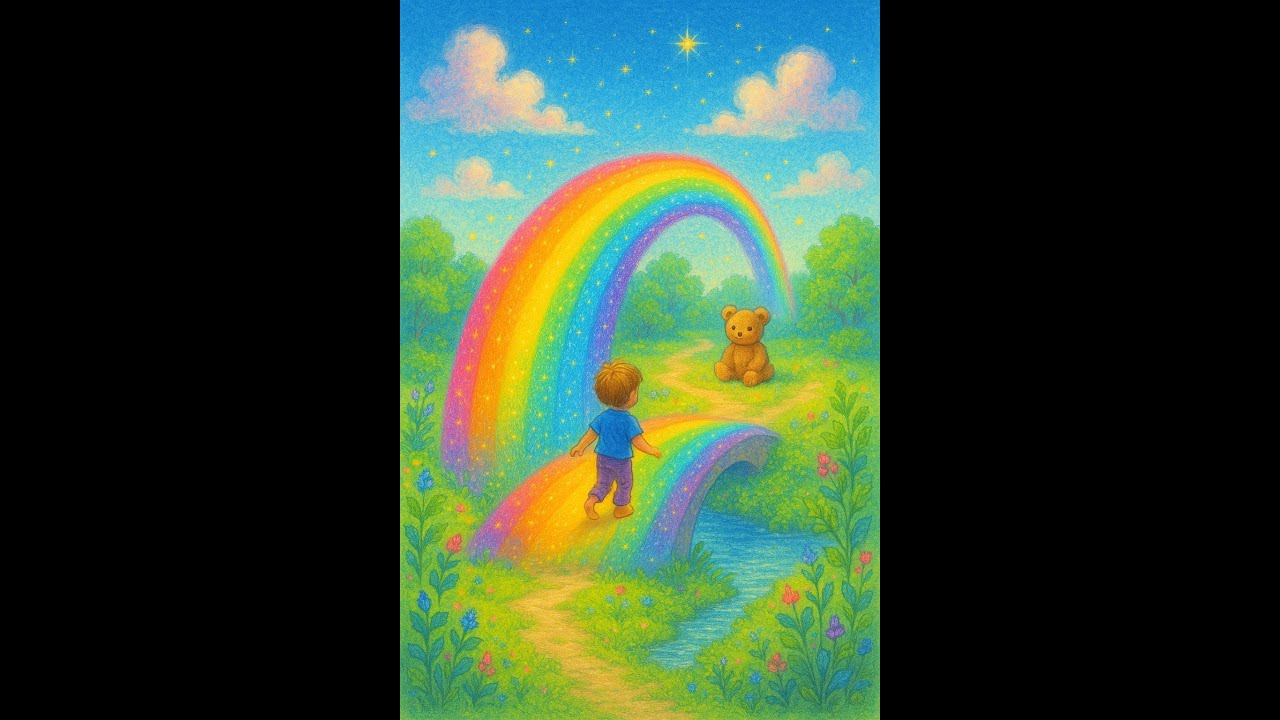 🌈The Rainbow Bridge of Calm 🧘‍♀️ | Guided Hypnosis for Kids | Anxiety Relief & Relaxation Meditation