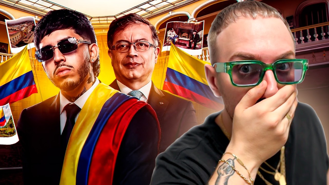 WESTCOL PADREA AL PRESIDENTE COLOMBIA EN SU PROPIA CASA EN PLENO VIVO Y DIRECTO