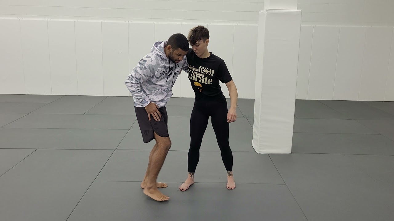 Nick Ortiz teaching Sasae Tsurikomi Ashi from Tight Waist vs Whizzer(ReUpload)