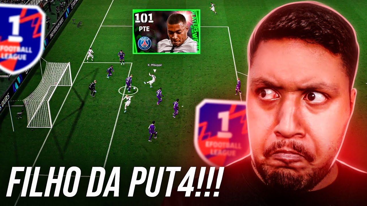 MUITO RAGE, CHORO E MBAPP&Eacute; QUE APARECEU PRA FAZER ISSO - EFOOTBALL 2024 DREAM TEAM