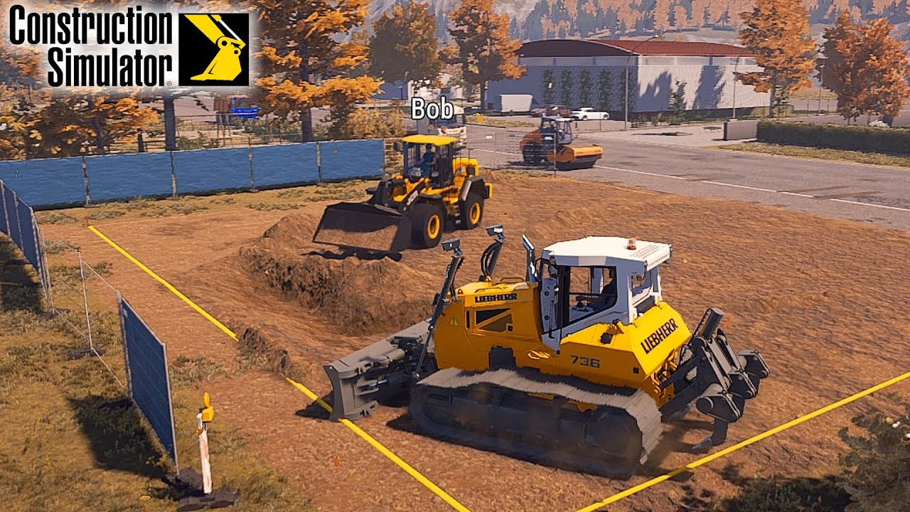 Timelapse👷‍♂️Multiplayer👷‍♂️ Gameplay 🚧 Public Works At E.U. Map 🚧Construction Simulator 23