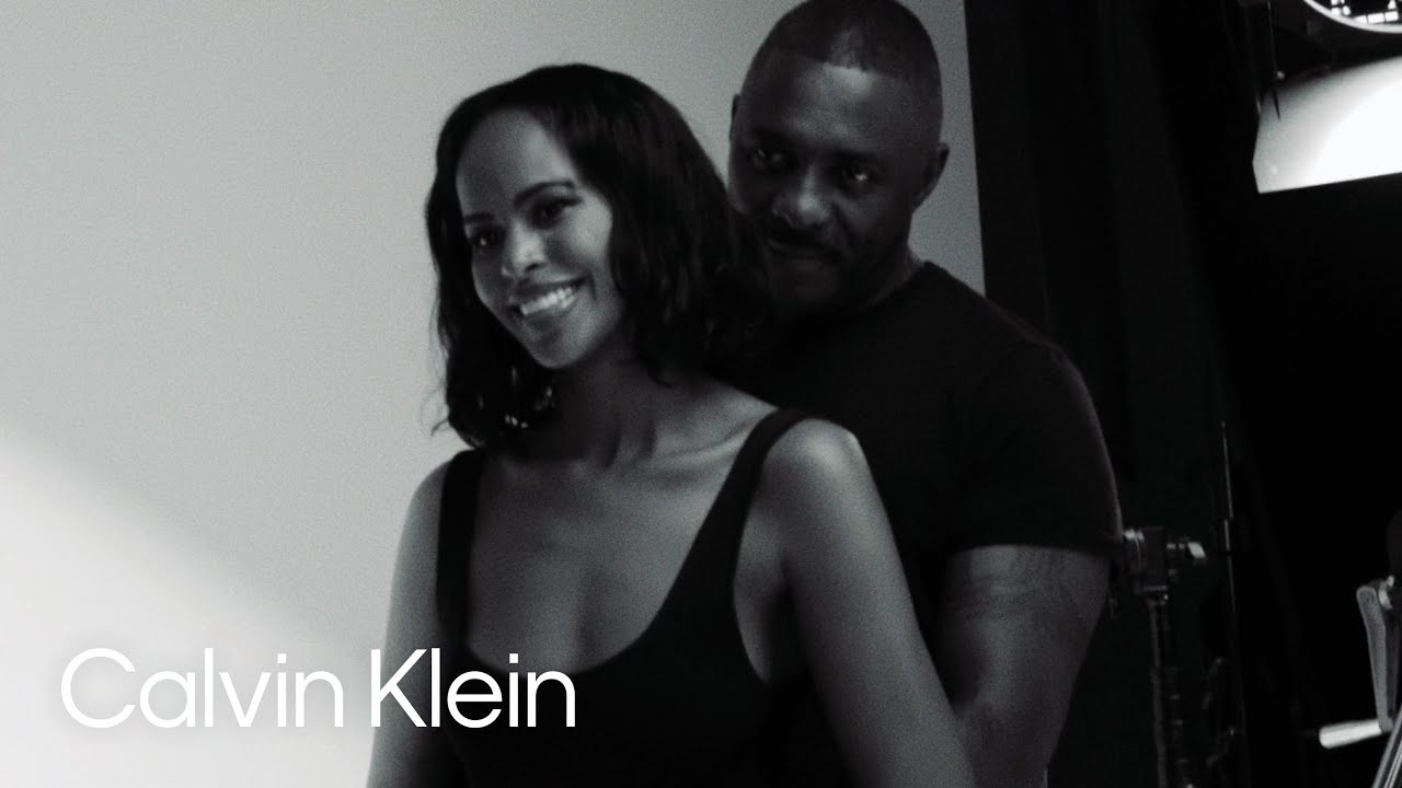 Behind-the-Scenes with Idris Elba and Sabrina Elba for Calvin Klein ETERNITY