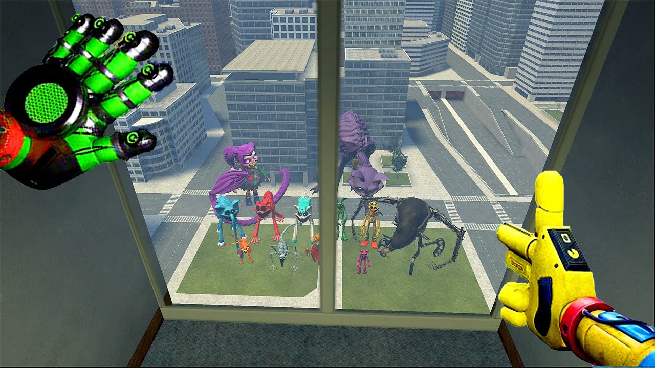 SURVIVING SMILING CRITTERS from poppy playtime | #garrysmod part 1