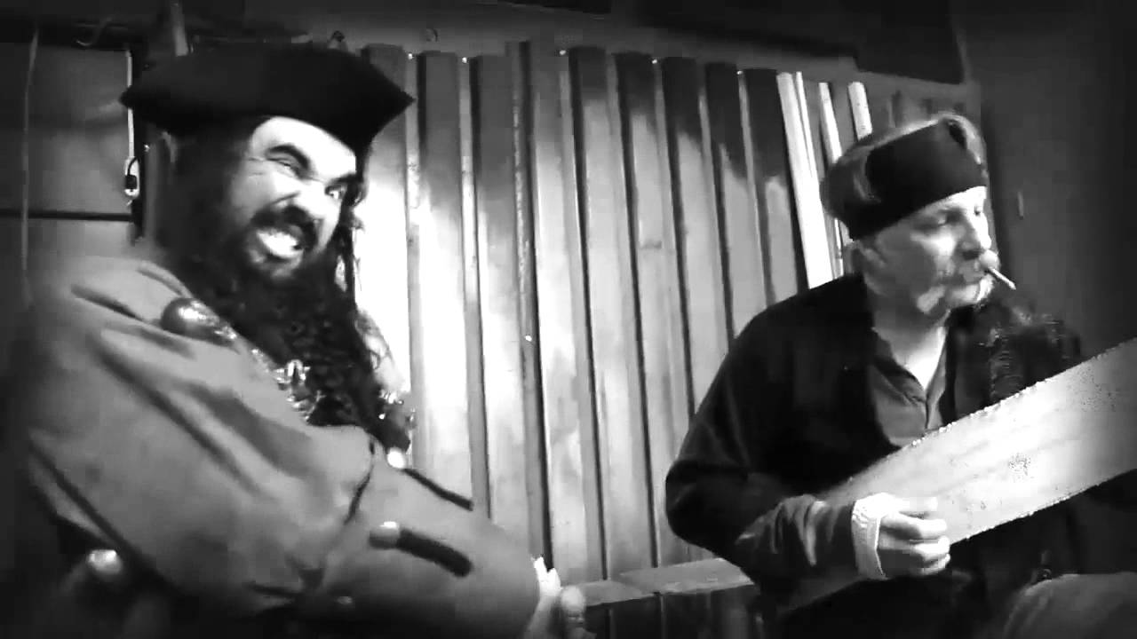 Hellbound Glory Rebel Soul Tour 2013 - Blackbeard Approves Stage Flag