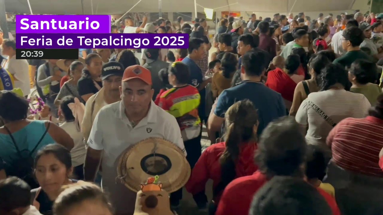 Calles secundarias. Feria de Tepalcingo 2025.