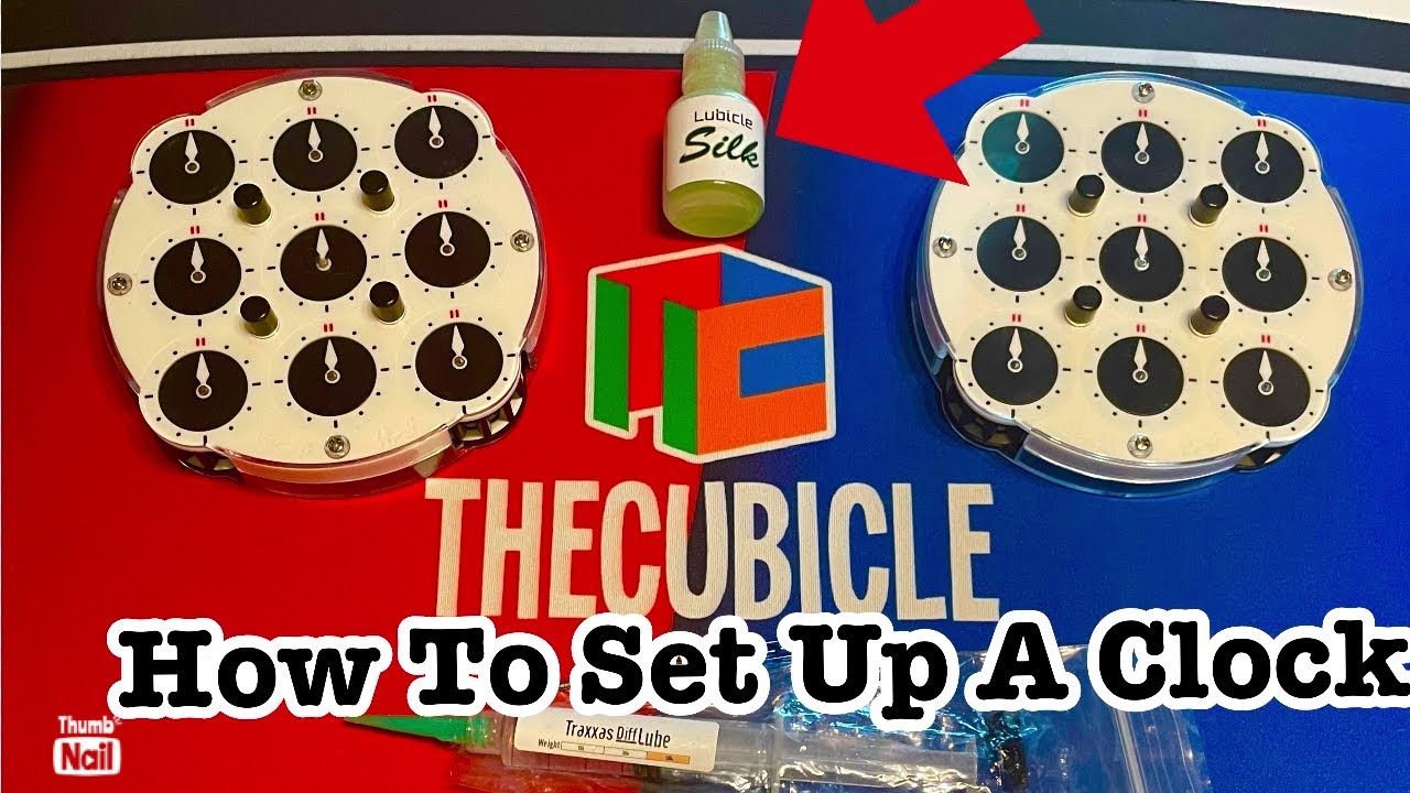 How To Lube And Set Up A Rubik&rsquo;s Clock (+ Mod Tutorial)
