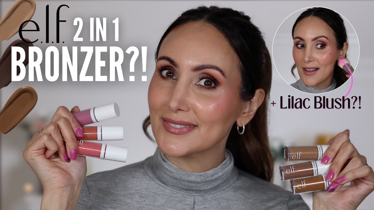 NEW ELF CAMO LIQUID BRONZER & CONTOUR  | PLUS 3 NEW CAMO LIQUID BLUSH SHADES!