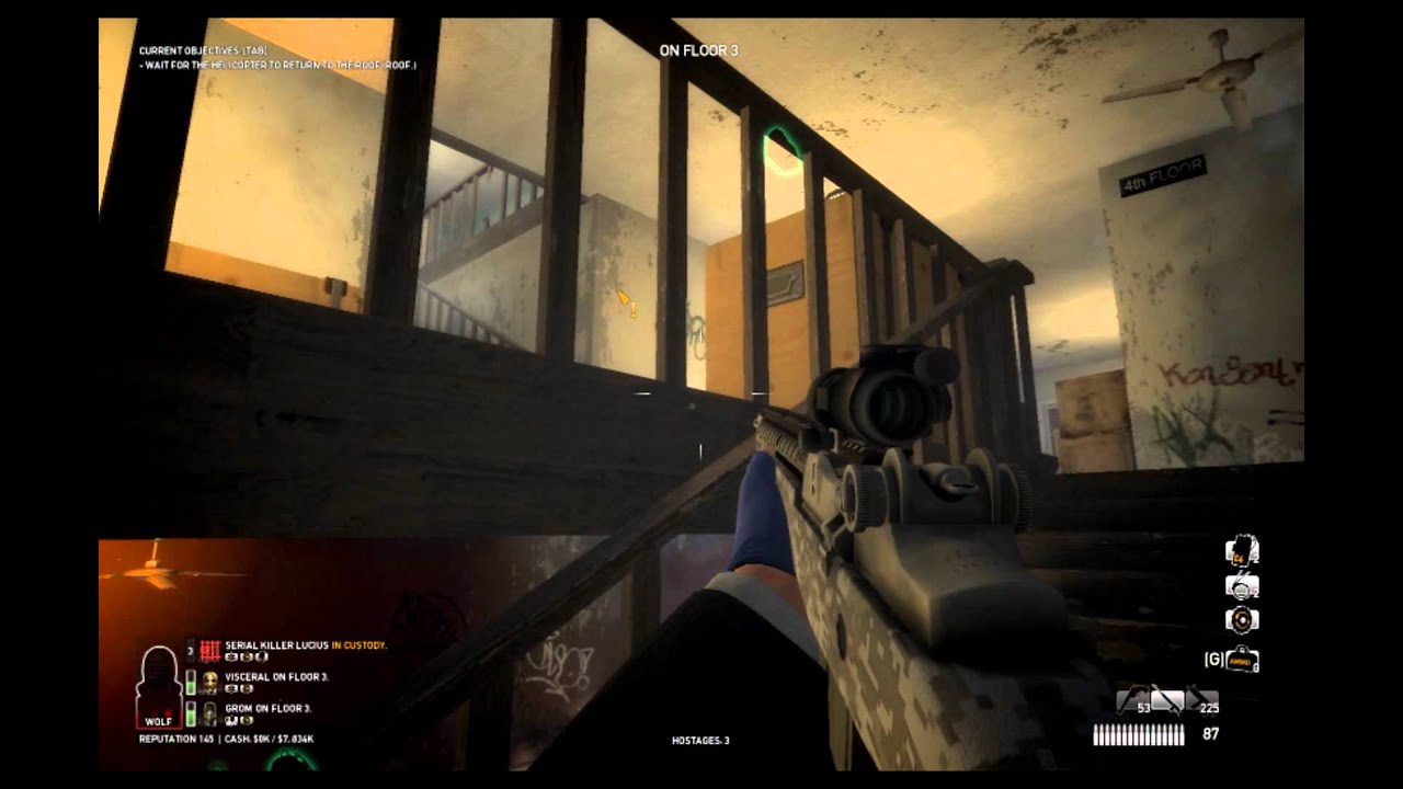 PAYDAY: The Heist OVERKILL 145+ Panic Room [1080p]