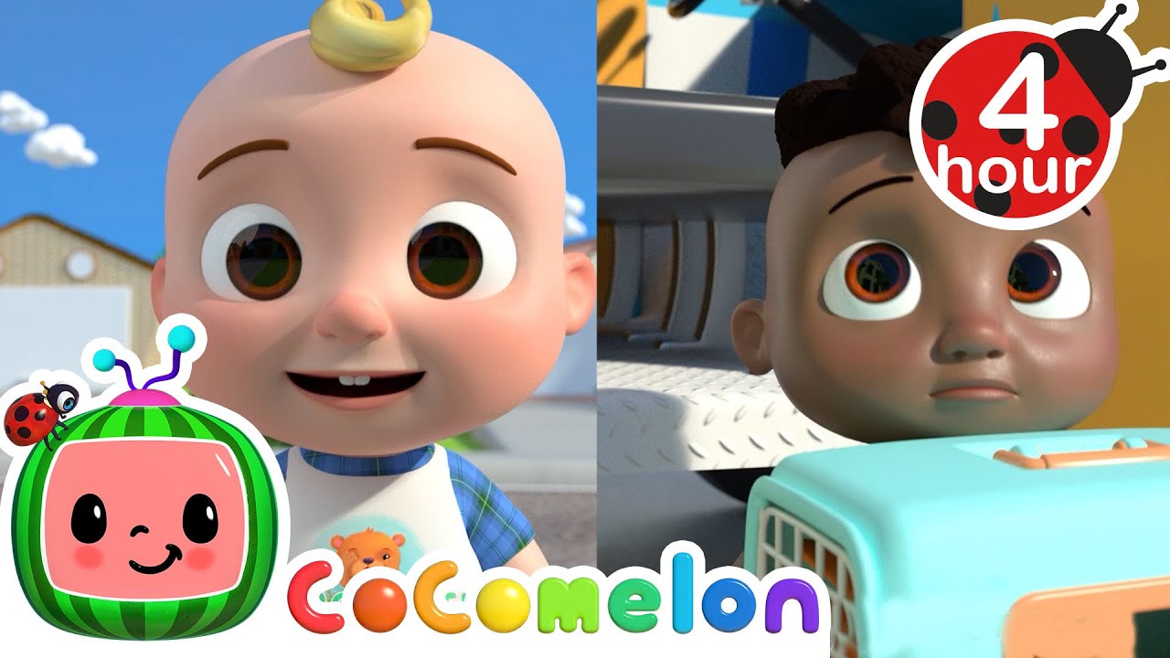 Moving Day Song + 4 Hours of CoComelon - Cody's Playtime | Songs for Kids & Nursery Rhymes