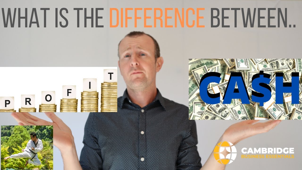 What is the difference between profit and cash? IGCSE and A-level Business