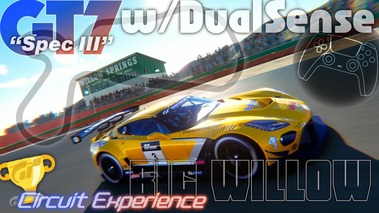 GT7 Spec III CE Big Willow, All GOLD w/DualSense