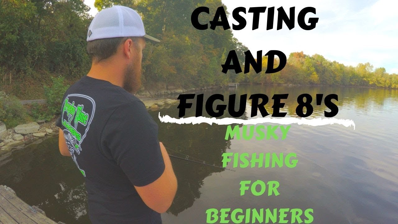 CASTING AND FIGURE 8'S || MUSKY FISHING FOR BEGINNERS