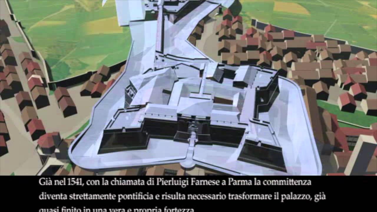 Ricostruzione della Rocca Paolina di #Perugia in 3D