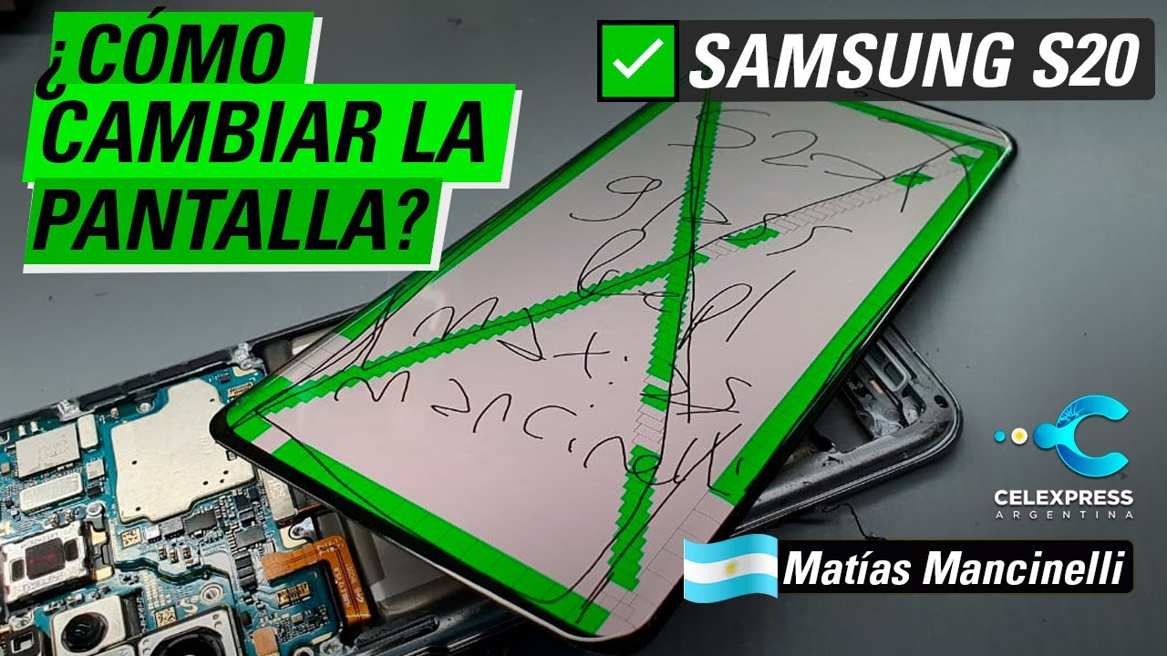 ♻ CAMBIO de CRISTAL GLASS Samsung Galaxy S20 PLUS (🥇Reemplazo de pantalla) REPAIR TUTORIAL 2021 AQUÍ