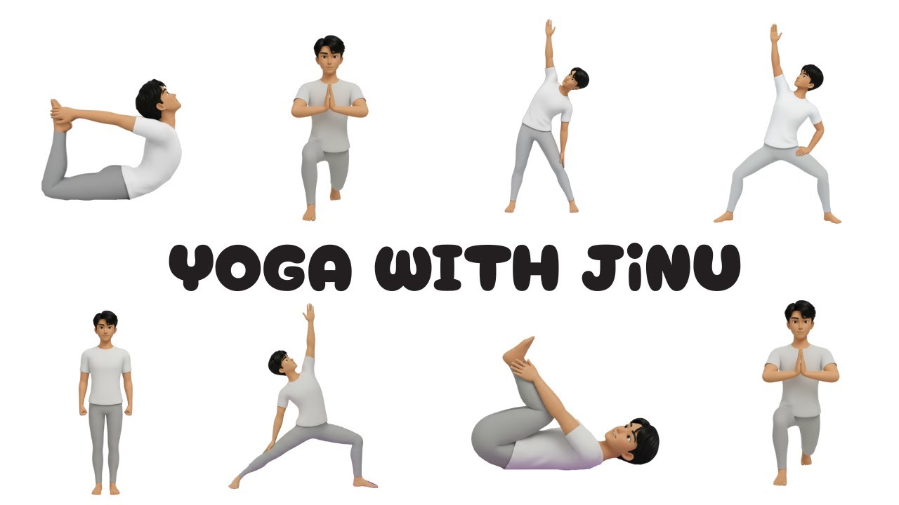 Full Body Yoga With Jinu | KPop Demon Hunters | Yoga for Kids | Yoga Simple