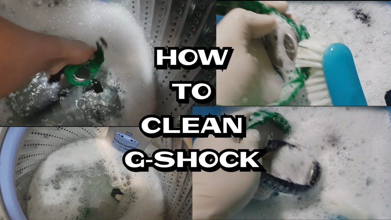 HOW TO CLEAN G-SHOCK  TAGALOG REVIEW TUTORIAL