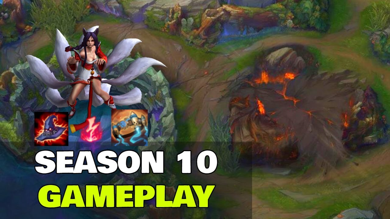 NEW SEASON 10 GAMEPLAY | Ahri Gameplay S10