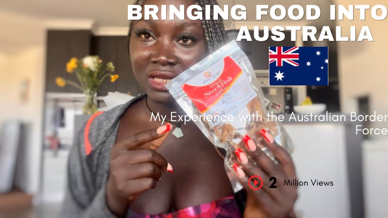 BRINGING FOOD INTO AUSTRALIA 🇦🇺 |HOW I SUCCESSFULLY BROUGHT IN 99 % LOCAL FOOD
