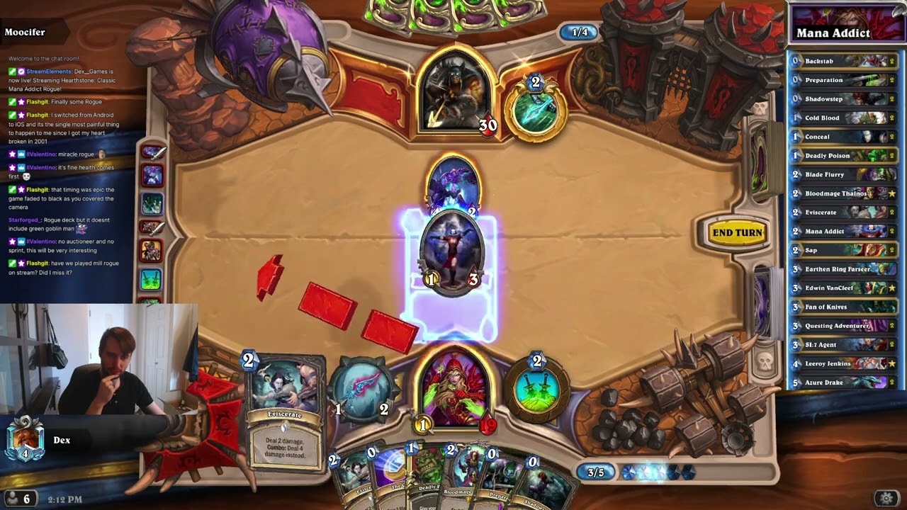 Hearthstone: Classic Mana Addict Rogue Experiment!